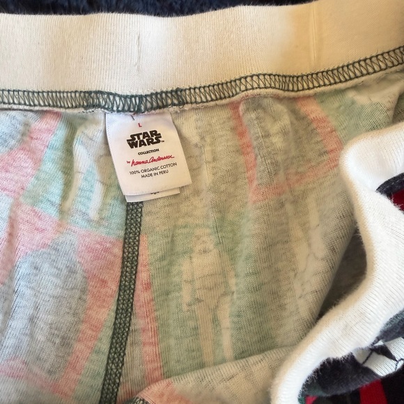 Hanna Andersson Star Wars Women’s L Cotton Pajama Pants Disney Storm Troopers - Picture 3 of 4